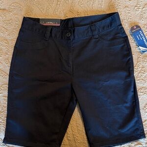 Nautica Women's Navy Blue Bermudas